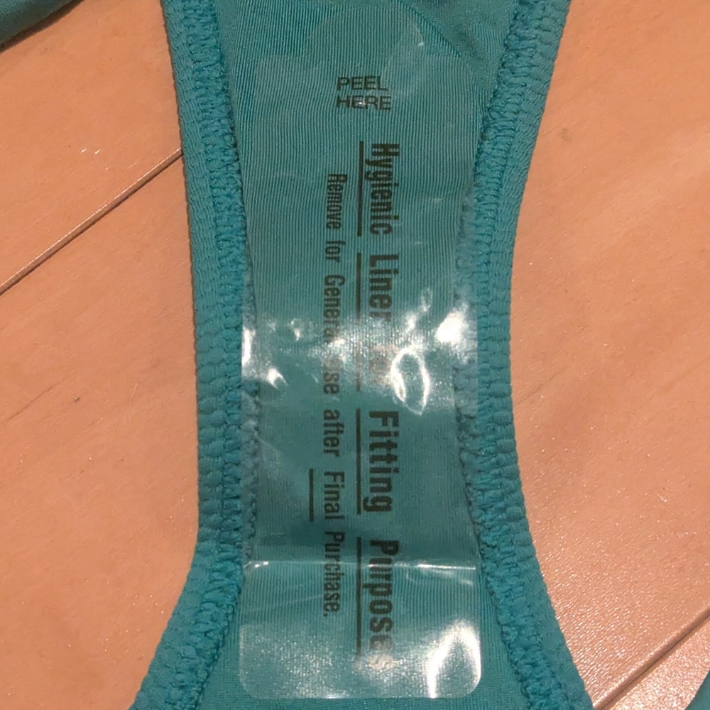 NWT Old Navy Textured Bikini Bottoms Blue Teal Size Large - Picture 8 of 15